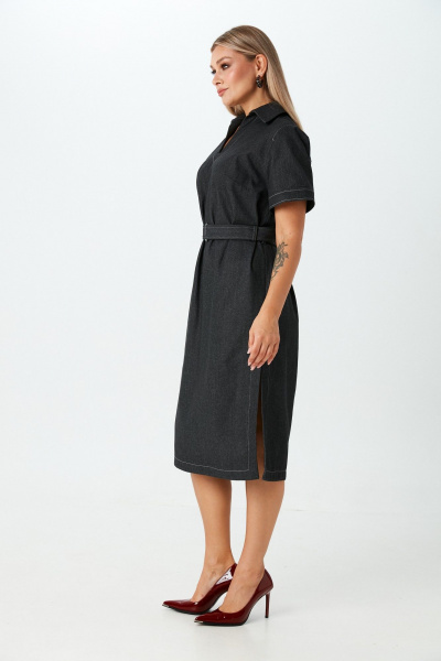 Платье LM М172 черный - фото 4