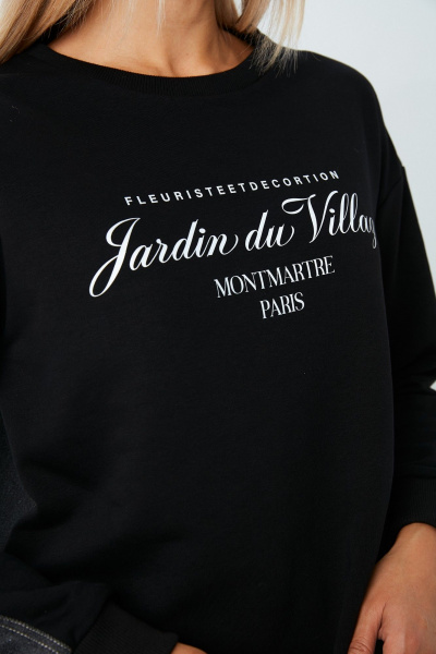 Брюки, джемпер LM К1380140 черный - фото 14