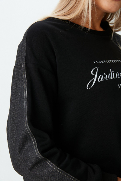 Брюки, джемпер LM К1380140 черный - фото 11