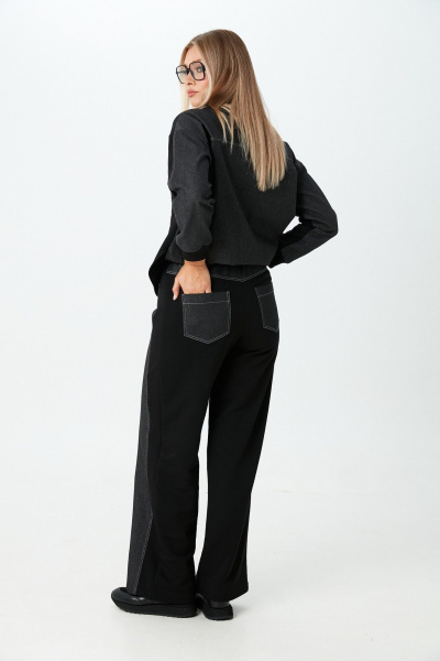 Брюки, джемпер LM К1380140 черный - фото 7