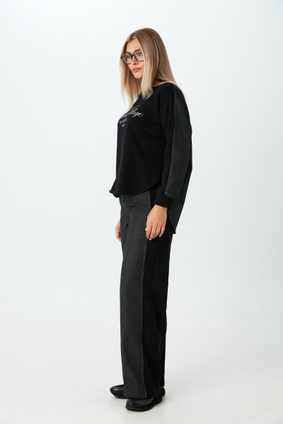 Брюки, джемпер LM К1380140 черный - фото 2