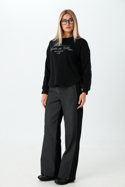 Брюки, джемпер LM К1380140 черный - фото 1