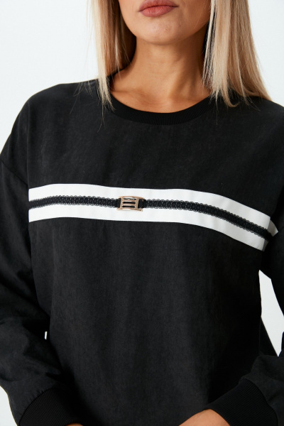 Брюки, джемпер LM М159 черный - фото 10