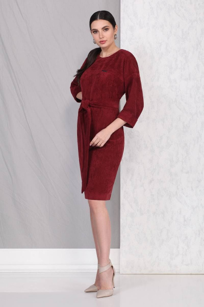 Платье Beautiful&Free 1910 бордо - фото 2