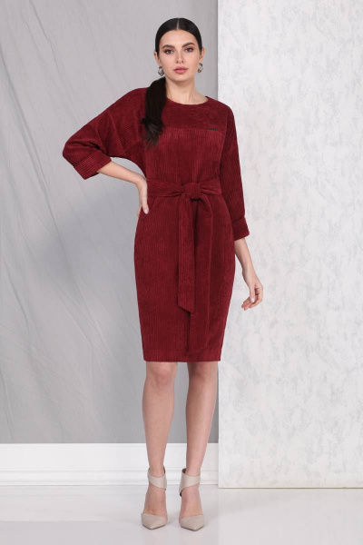 Платье Beautiful&Free 1910 бордо - фото 1