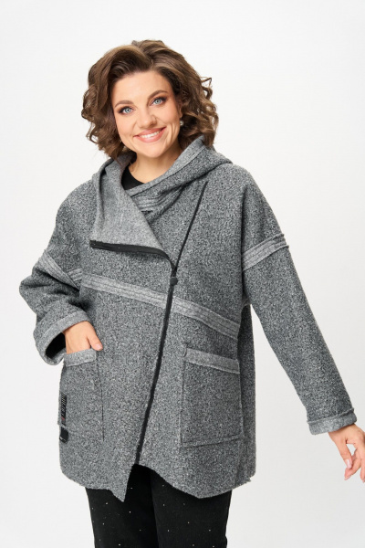 Куртка Michel chic 360/1 графит - фото 6