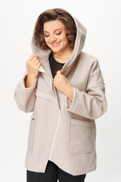 Куртка Michel chic 360/1 пудра - фото 1