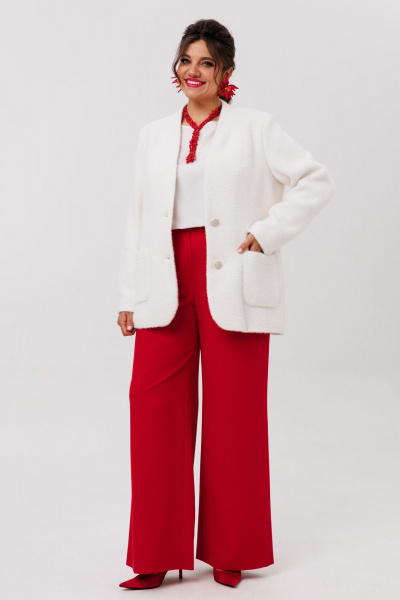 Брюки Anelli 1702 гибискус - фото 8