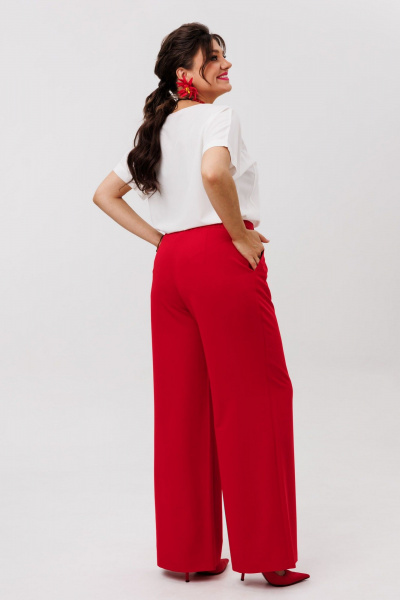 Брюки Anelli 1702 гибискус - фото 5