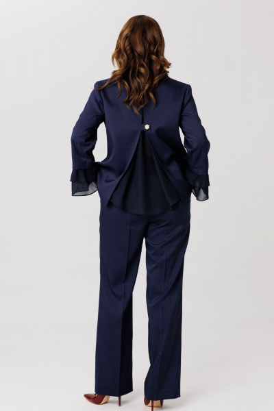 Брюки, жакет Mubliz 226 синий - фото 14