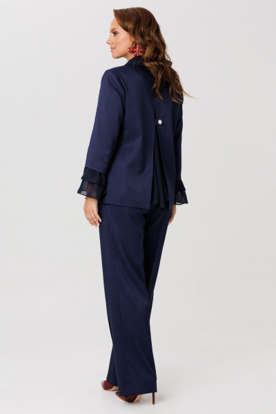Брюки, жакет Mubliz 226 синий - фото 11