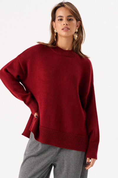 Джемпер Romgil РВ0274-ШЕ5 винный- - фото 1