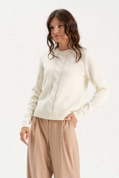 Джемпер Romgil РВ0310-ШЕ5 белый - фото 7