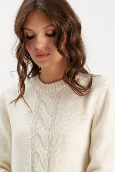 Джемпер Romgil РВ0310-ШЕ5 белый - фото 4