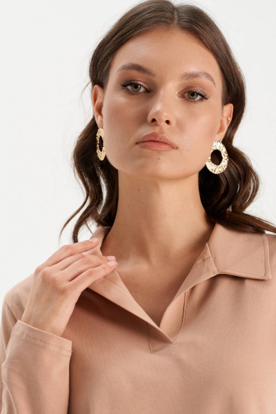 Джемпер Romgil РП0085-ХЛ5 капучино - фото 3