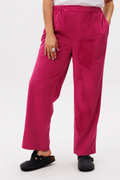 Брюки, рубашка Anelli 1640 малина - фото 4