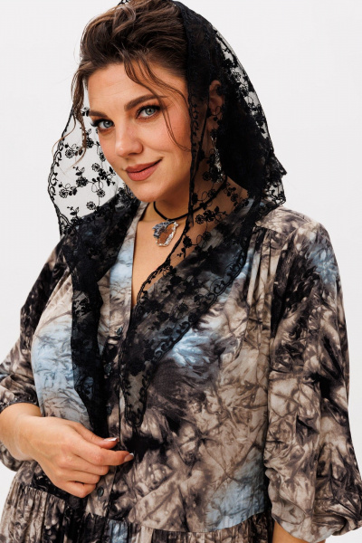 Платье Anelli 1454 галактика - фото 7