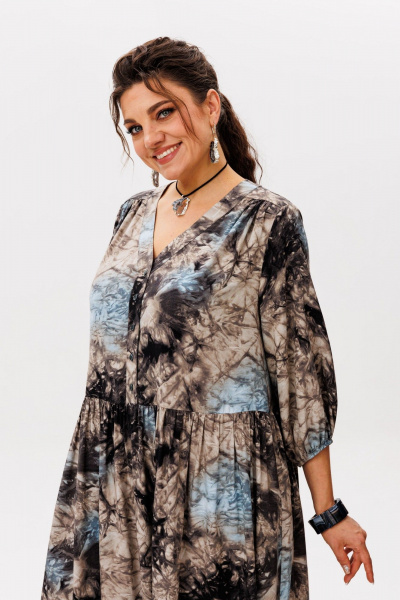 Платье Anelli 1454 галактика - фото 6