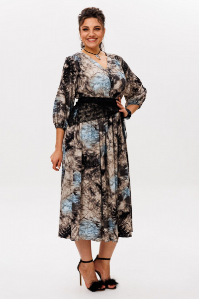 Платье Anelli 1454 галактика - фото 2