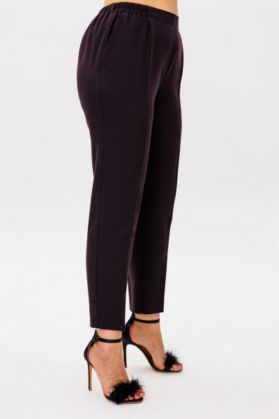 Брюки Anelli 1625 вино - фото 8