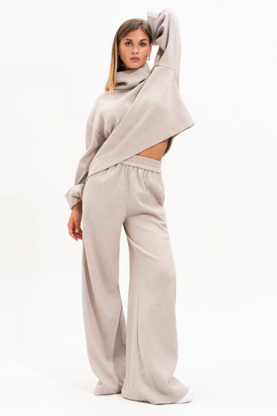 Джемпер SILVERSPICE S-7521 бежевый - фото 11