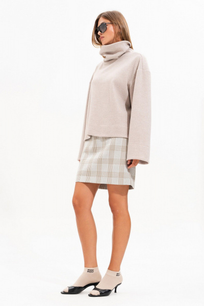 Джемпер SILVERSPICE S-7521 бежевый - фото 2