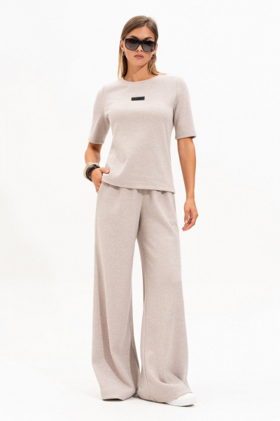 Джемпер SILVERSPICE S-7523 бежевый - фото 5