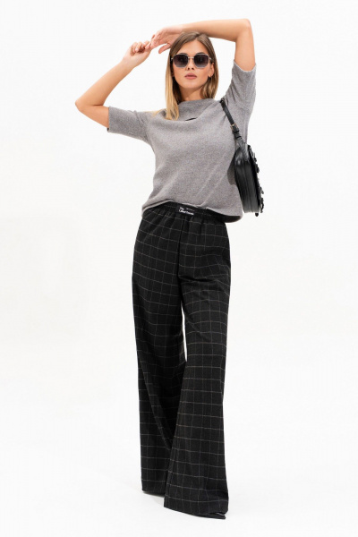 Джемпер SILVERSPICE S-7523 серый - фото 4