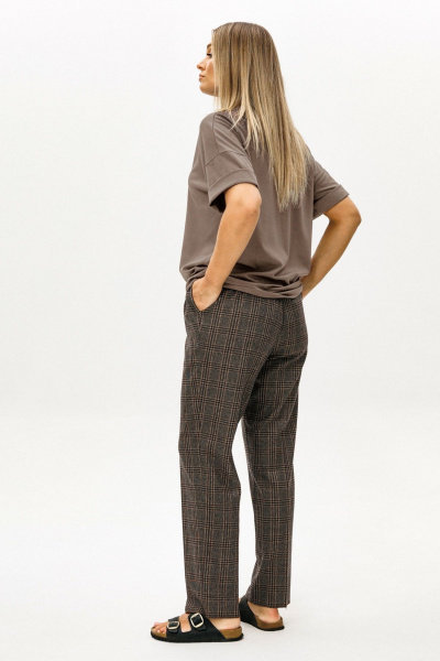 Брюки, джемпер Ma Vie М-695 коричневый - фото 5