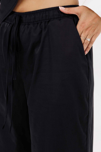 Блуза, брюки Mislana 1221 черный/белый - фото 8