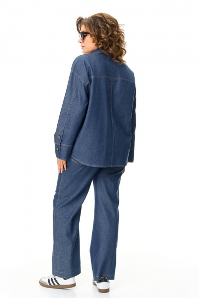 Брюки, рубашка Karina deLux M-1371 темно-синий - фото 4