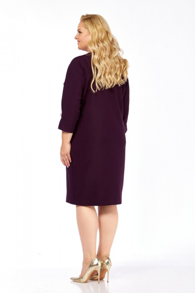 Платье СиБон 0231 бордо - фото 5