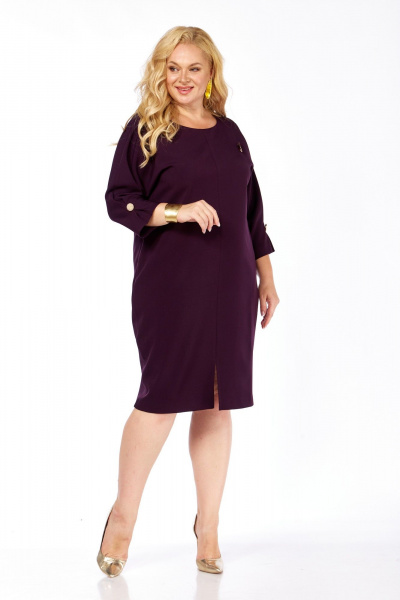 Платье СиБон 0231 бордо - фото 1