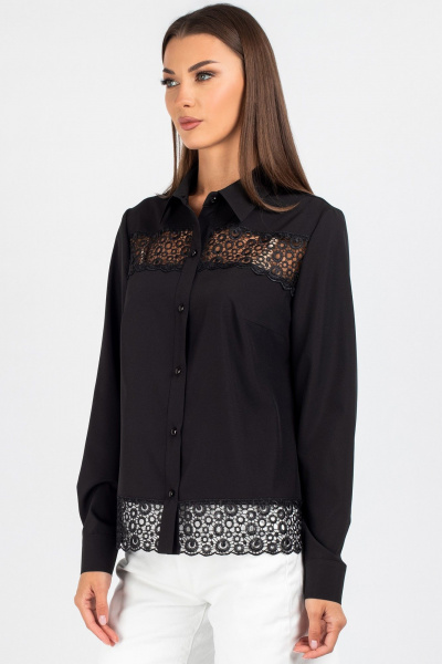 Блуза VIZAVI 737 черный - фото 7