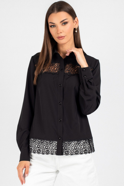 Блуза VIZAVI 737 черный - фото 1