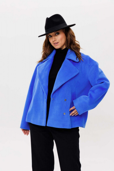 Полупальто Mislana 11065 синий - фото 1