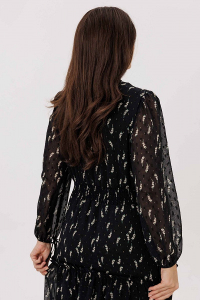 Платье Mislana 1222 черный - фото 4