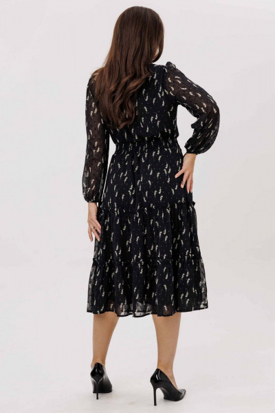 Платье Mislana 1222 черный - фото 3