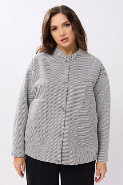 Жакет Mislana 1975 серый - фото 1