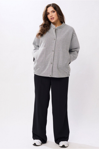 Жакет Mislana 1975 серый - фото 5