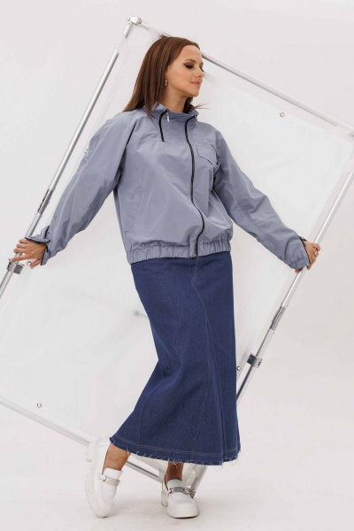 Жакет Mislana 1980 голубой - фото 12