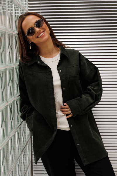 Блуза Mislana 976 зеленый - фото 11