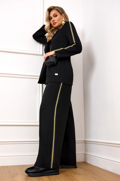 Брюки, жакет AGATTI 5800 черный - фото 8