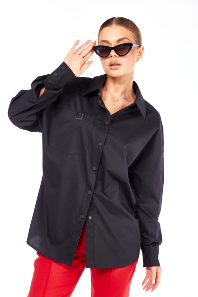 Блуза Talia fashion 448 черный - фото 2