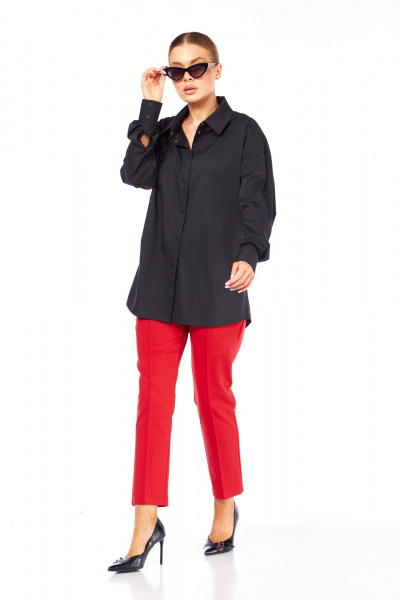 Блуза Talia fashion 448 черный - фото 9