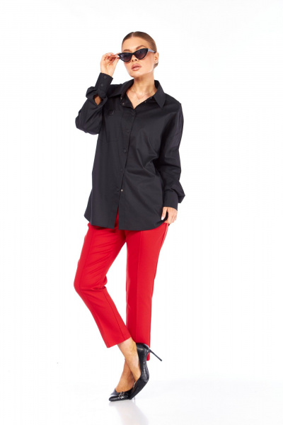 Блуза Talia fashion 448 черный - фото 8