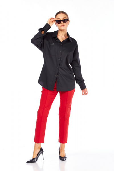 Блуза Talia fashion 448 черный - фото 6
