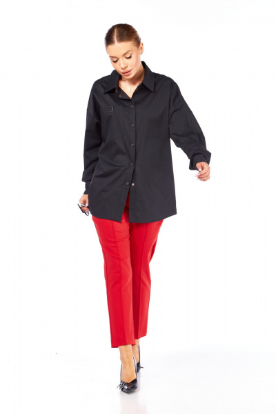 Блуза Talia fashion 448 черный - фото 4