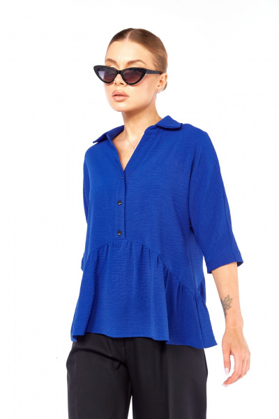 Блуза Talia fashion 449 васильковый - фото 9