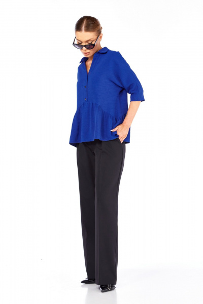 Блуза Talia fashion 449 васильковый - фото 6